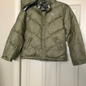 Tommy Hilfiger puffer jacket. Size Junior Girl L